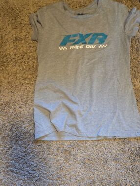 FXR Women’s Gray Graphic Tee - Race Div.